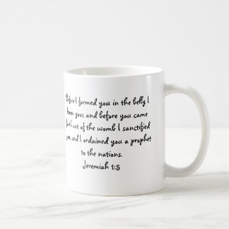 Taza De Café 1:5 del bautismo de la niña/de Regalo-Jeremiah del