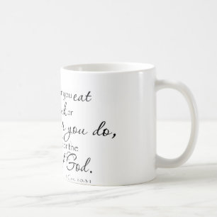 Taza De Café 1 alabanza de la pared del 10:31 de los