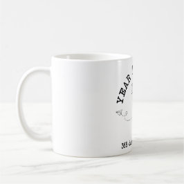 Taza De Café 1 Año Juntos - Celebración del Primer Aniversario
