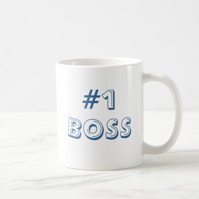 TAZA DE CAFÉ #1 BOSS (Derecha)