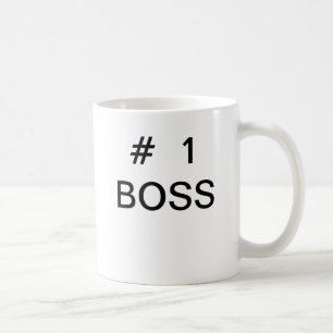 TAZA DE CAFÉ # 1   BOSS