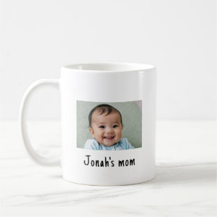 Taza De Café 1 Café fotográfico personalizado para bebé Mug 11 