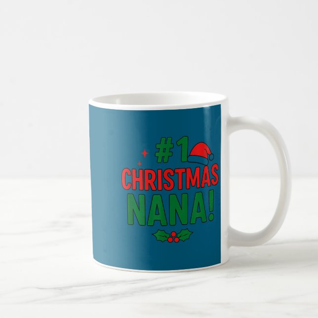 Taza De Café #1 Christmas Nana  (Derecha)