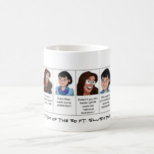 Taza De Café 1 cómico del ataque de la pila del aguanieve de 5