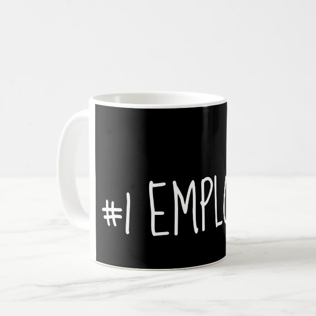 Taza De Café #1 EMPLEADOR mug (Anverso izquierdo)