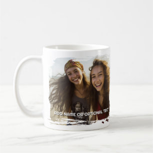 Taza De Café 1 Foto y Texto Completo - Pincelada Horizontal