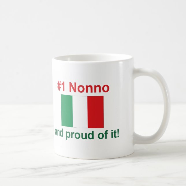 Taza De Café #1 italiano Nonno (Derecha)