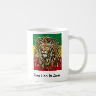 Taza De Café 1, león del hierro en Zion