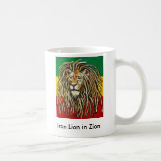 Taza De Café 1, león del hierro en Zion
