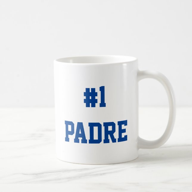 Taza De Café #1 Padre - regalo para el día del padre (Derecha)