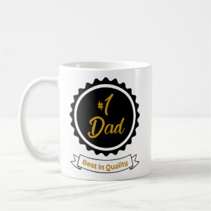 Taza De Café #1 Papá - Mejor Mug de Calidad