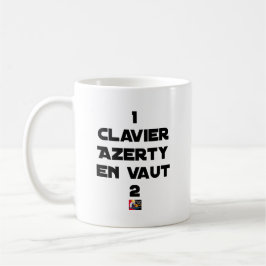 Taza De Café 1 TECLADO AZERTY VALUE 2 - Juegos de palabras
