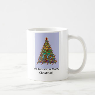 Taza De Café ¡1aFishTree, le pescamos las Felices Navidad!