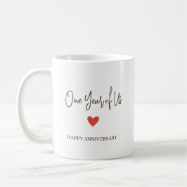 Taza De Café 1er Aniversario – Un Año de Nosotros