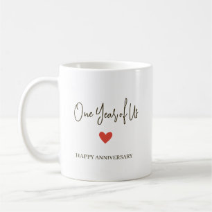 Taza De Café 1er Aniversario – Un Año de Nosotros