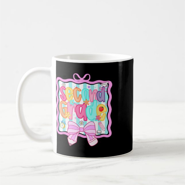 Taza De Café 1er día de 2do grado preppy  (Izquierda)