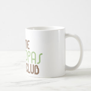 Taza De Café 1r Club de los abuelos del tiempo (verde)