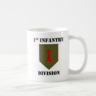 Taza De Café 1r División de infantería con el texto