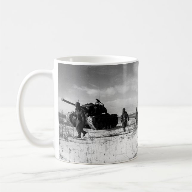 Taza De Café 1r División de Marina que se mueve con el Chosin (Izquierda)