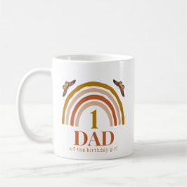 Taza De Café 1st birthday of girl customized dad