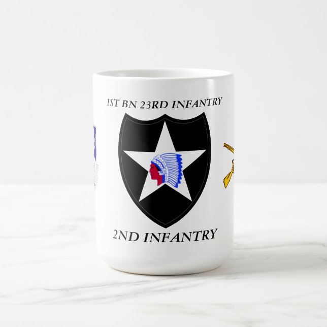 TAZA DE CAFÉ 1ST BN 23ª INFANTRÍA 2ª INFANTRÍA DIV.JARRA (Centro)