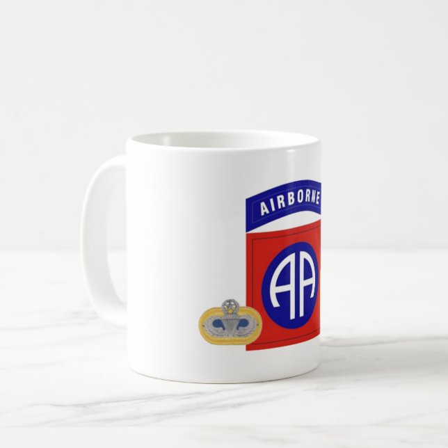 Taza De Café 1ST BN 504TH INFANTRY 82nd AIRBORNE MUG (Anverso izquierdo)