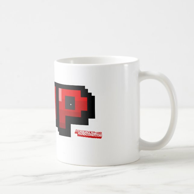 Taza De Café 1UP - Friki adicional de la vida de los (Derecha)