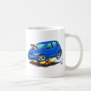Taza De Café 2008-10 coche del azul del crucero de la pinta