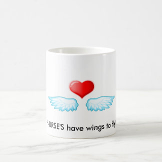 Taza De Café ¡2009111418528, ENFERMERA tienen alas a volar!