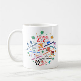 Taza De Café 2020 navidades pandémicos