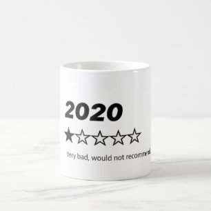 Taza De Café "2020 no recomendaría" Café Mug