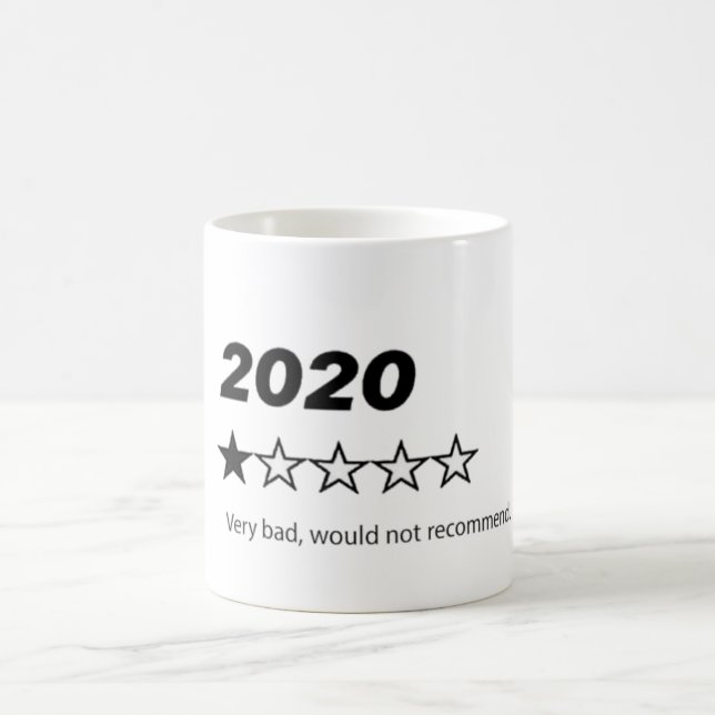 Taza De Café "2020 no recomendaría" Café Mug (Centro)