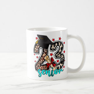Taza De Café 2023 Piel de vaca Cl De 2023 Regalos De Graduación