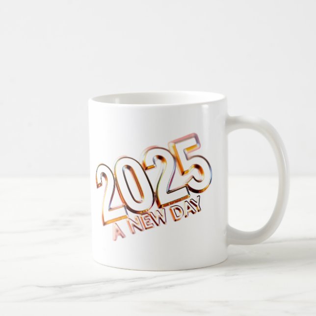 TAZA DE CAFÉ 2025 UN NUEVO DÍA (Derecha)