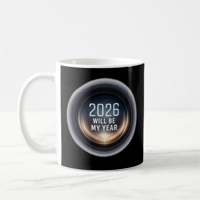 Taza De Café  2026 Focus Will Be My Year (Izquierda)