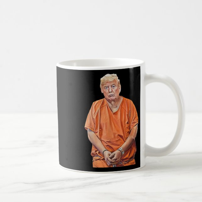 Taza De Café 20-24 Años En Prisión Divertido Anti-trump  (Derecha)