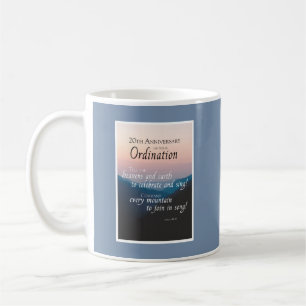 Taza De Café 20 Aniversario de Ordenación Felicitaciones