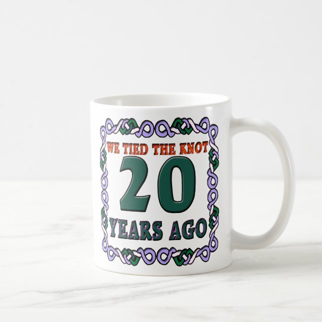Taza De Café 20thweddinganniversary (Derecha)