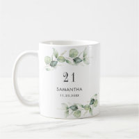 21.º Monograma Eucalyptus Greenery
