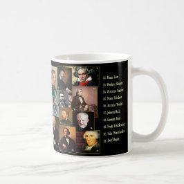 Taza De Café 21 Music Masters Coffee Mug