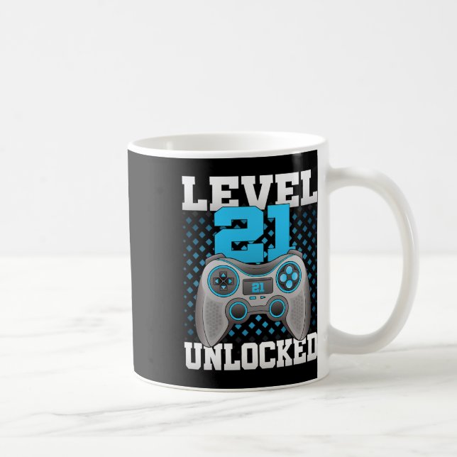Taza De Café 21 videojuegos desbloqueados 21ᵉʳ Birthday Game Ga (Derecha)