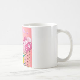 Taza De Café 21ro Poema de la nieta del cumpleaños