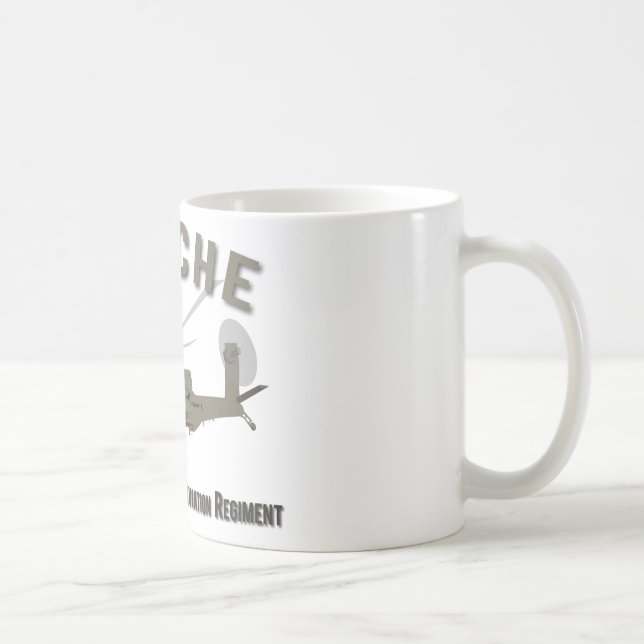 Taza De Café 227o Aviación Apache (Derecha)