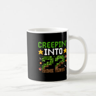 Taza De Café 22.º Jugador De Cumpleaños Pixel Creepin’ En 22 Vi