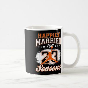 Taza De Café 23 años Boda Aniversario Bysketbyll Married Co