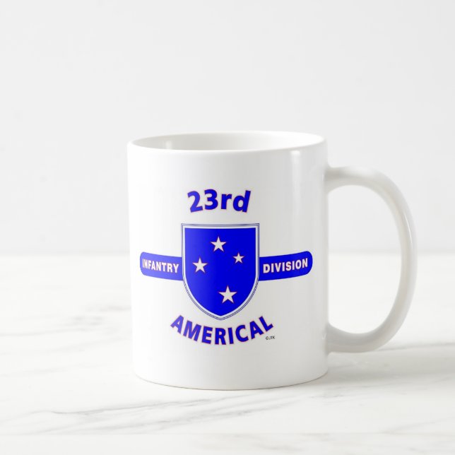 Taza De Café 23ro DIVISIÓN de INFANTERÍA "AMERICAL " (Derecha)