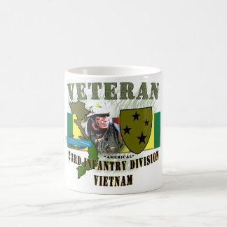 Taza De Café 23ro Inf Div (Americal) - Vietnam (w/CIB)