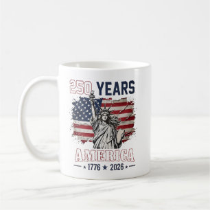 Taza De Café 250º Aniversario de América 1776-2026