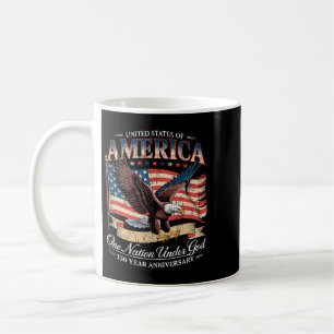 Taza De Café 250º Aniversario De La Nación Estados Unidos Bajo