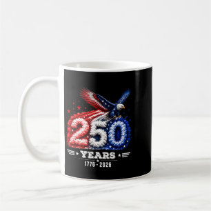 Taza De Café 250º Aniversario Usa Patriótico 250 Años